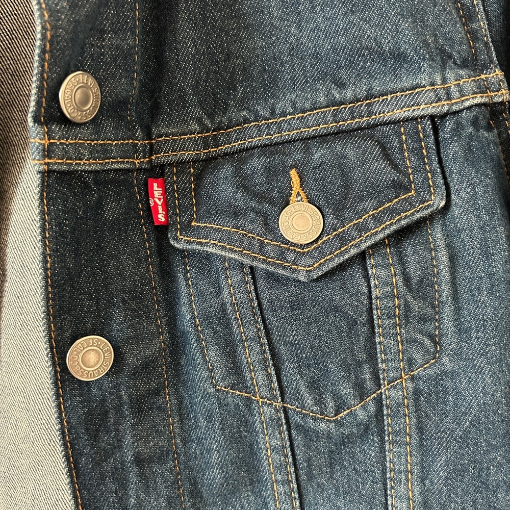 Levi's Blue Jean Jacket - Picture 5 of 6